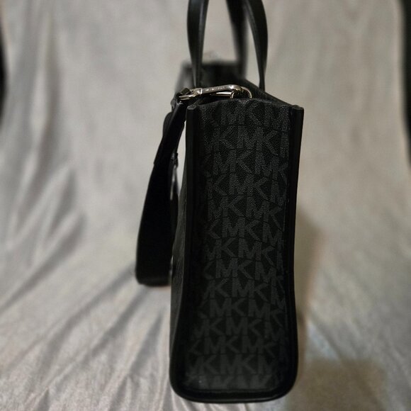 Michael Kors Black Signature Tote - Picture 3 of 7